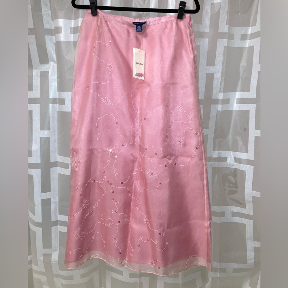Ann Taylor silk skirt